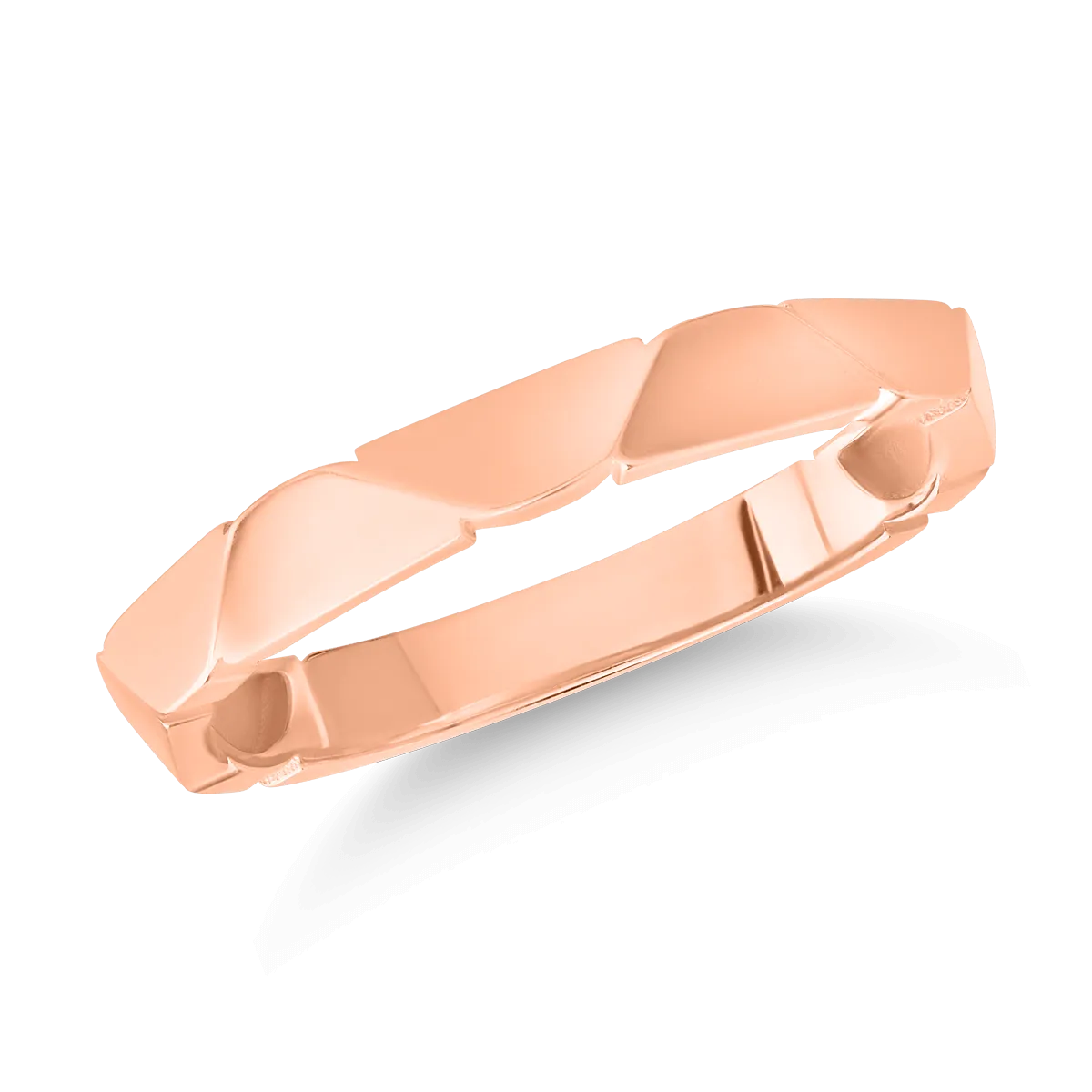 14K rose gold ring