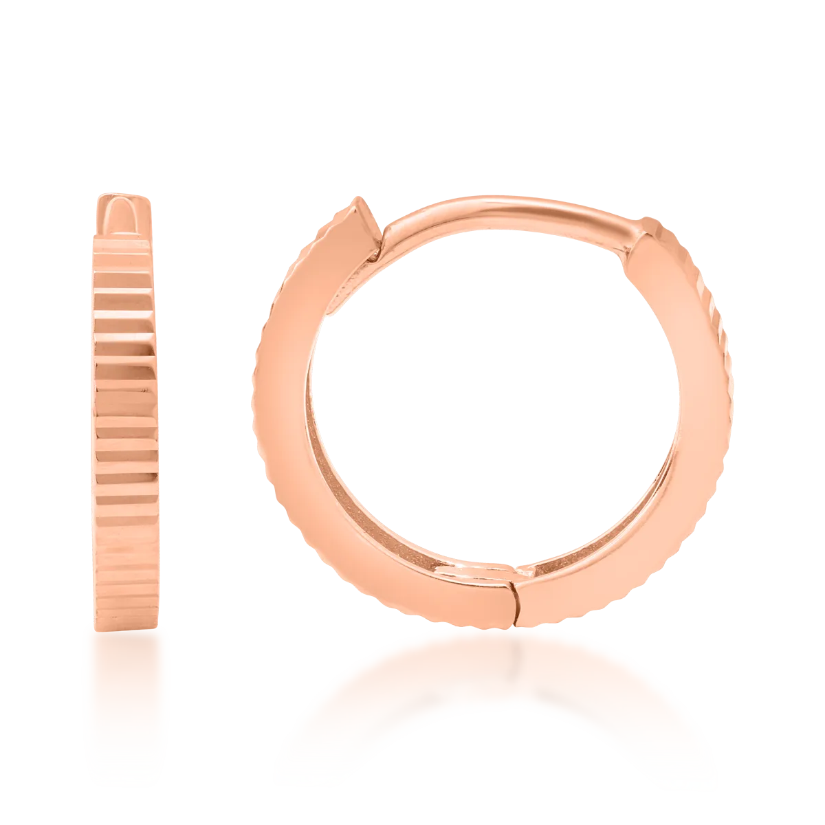 14K rose gold earrings