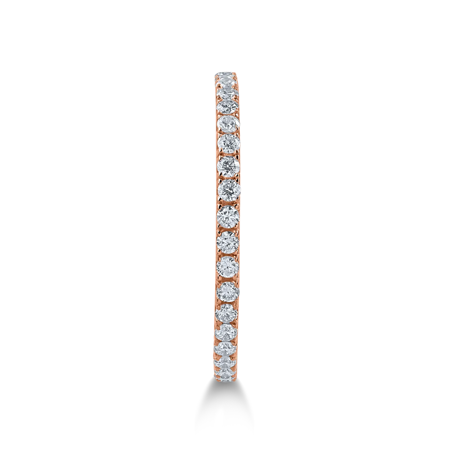Rose gold eternity ring with 0.5ct diamonds