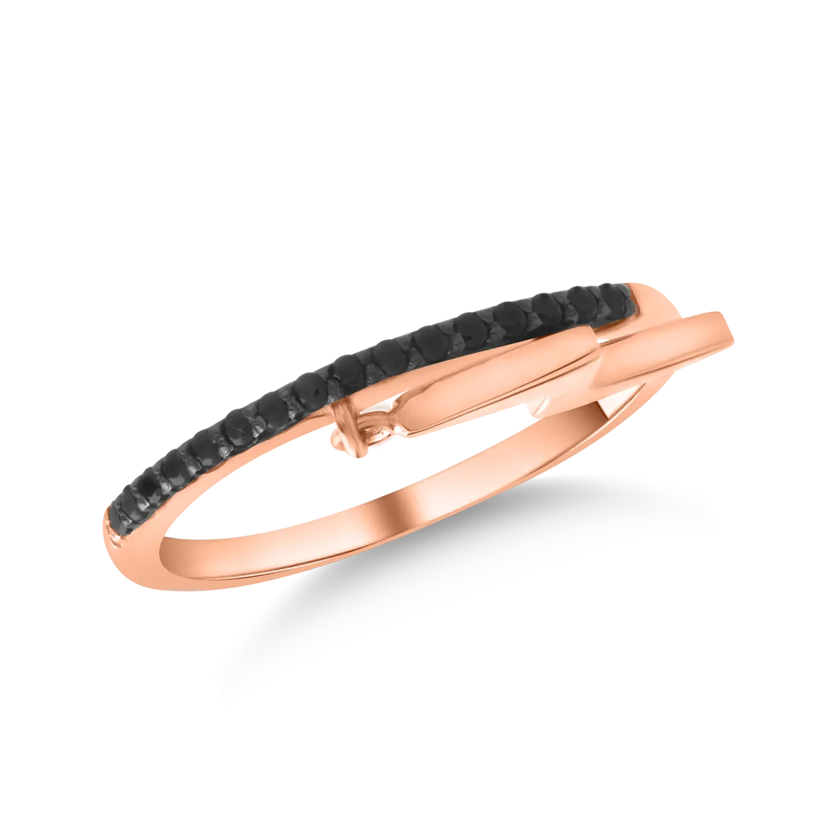 14K rose gold ring