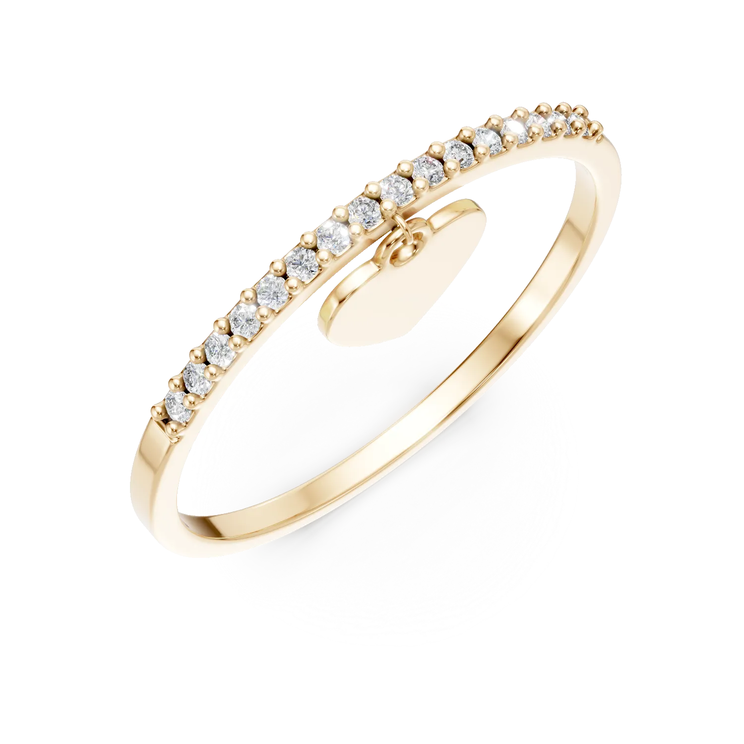 14K yellow gold ring