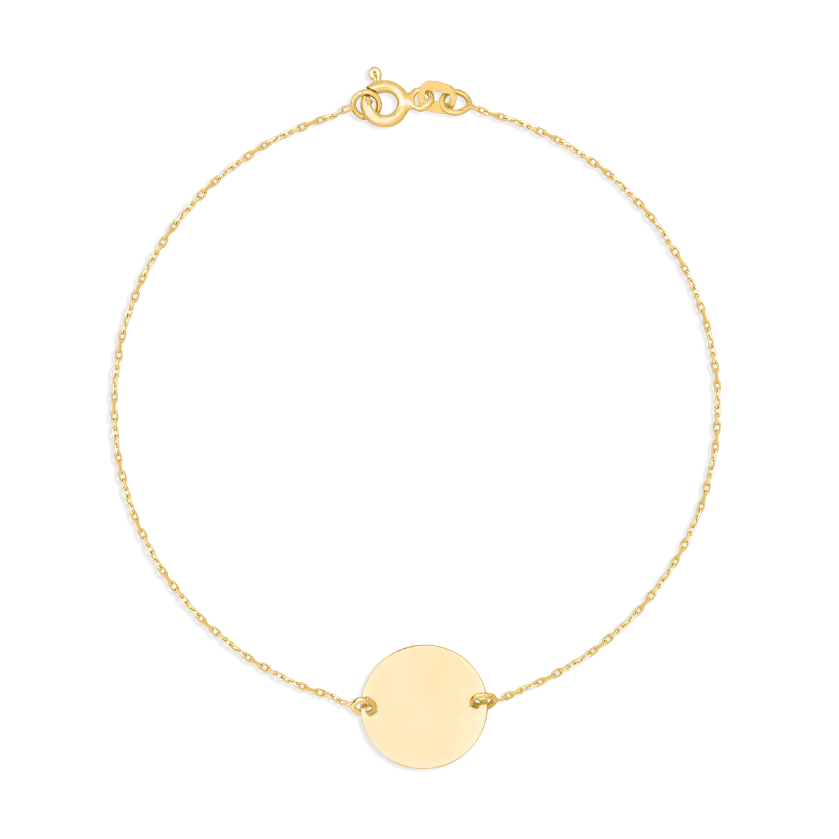 Bransoletka z żółtego 14K złota-123456