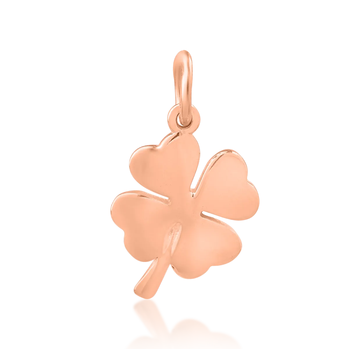 14K rose gold pendant