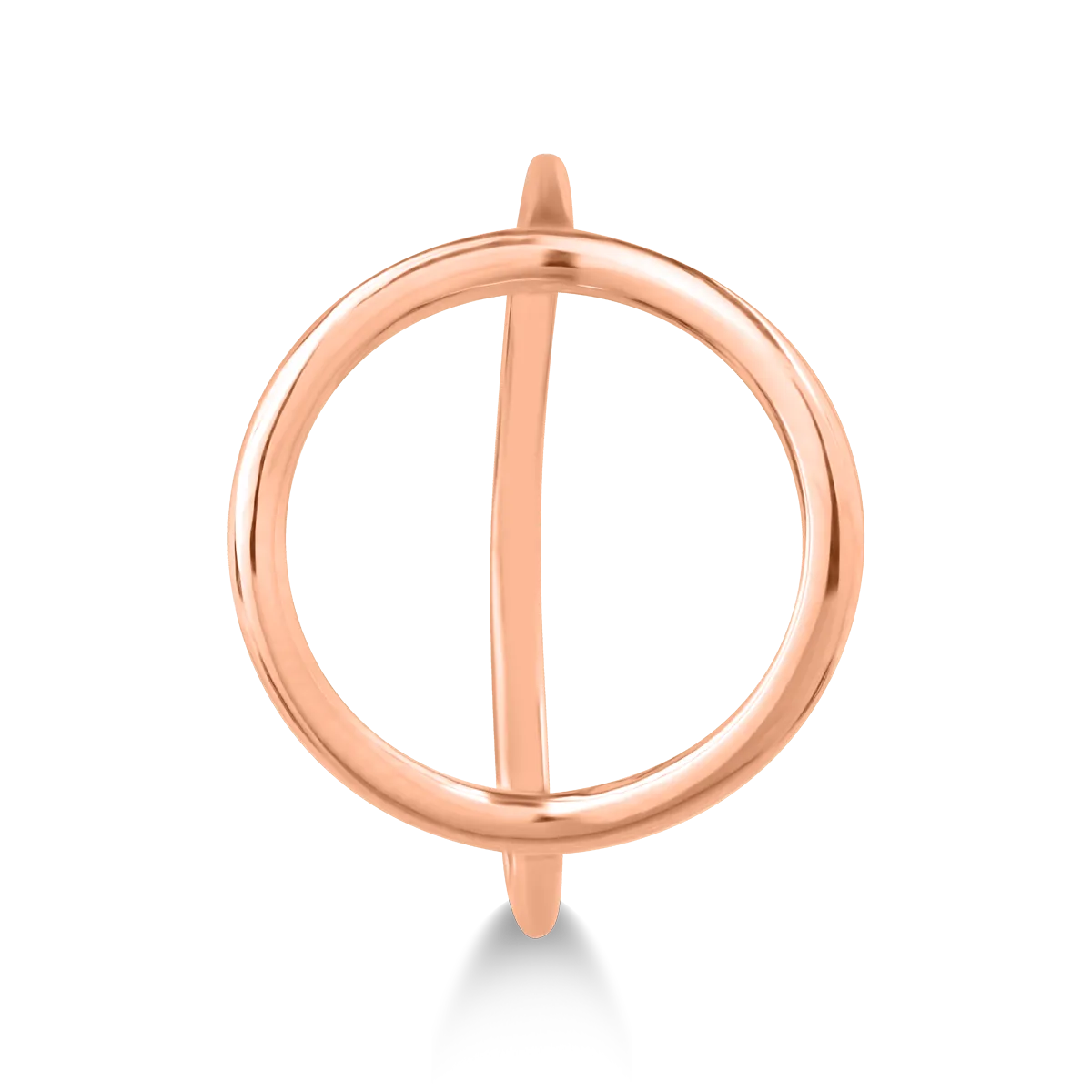 14K rose gold ring