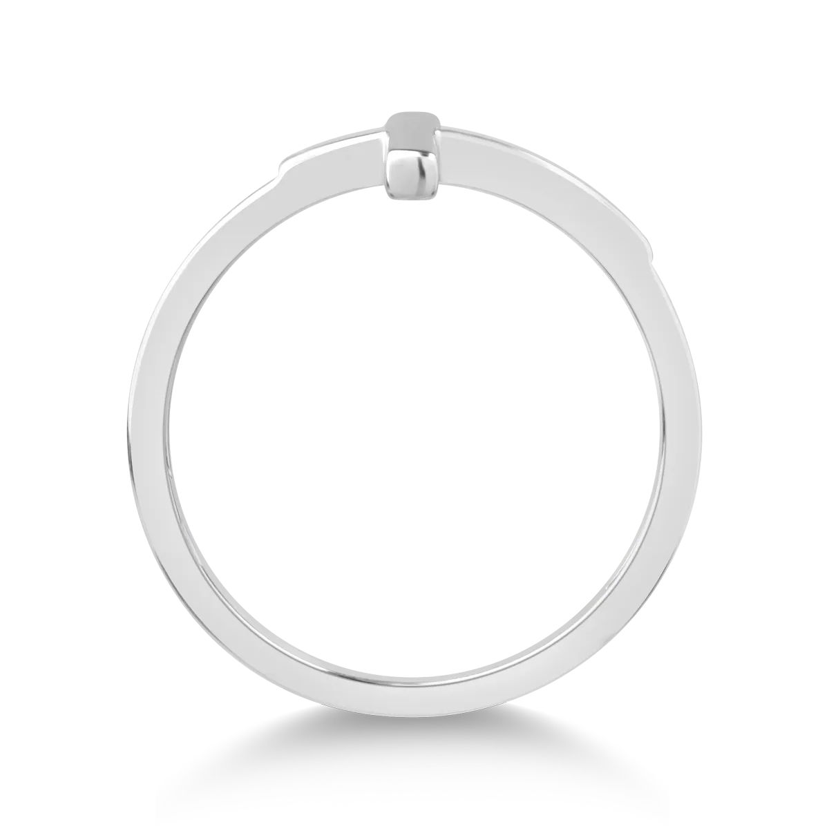 14 karátos fehérarany gyűrű