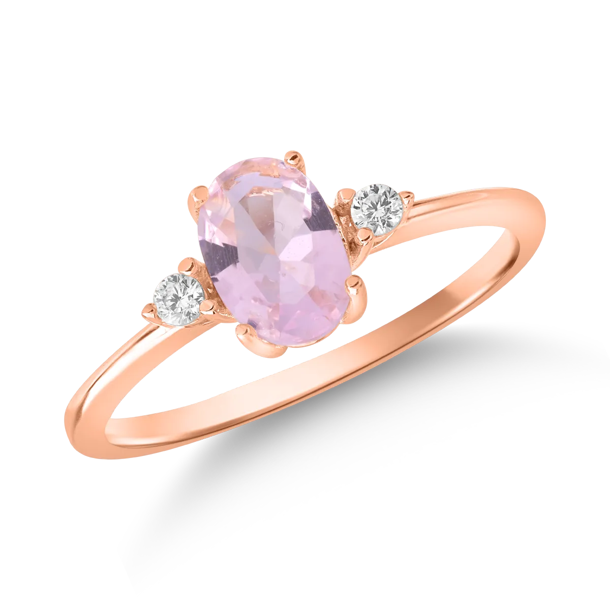 Rose gold ring