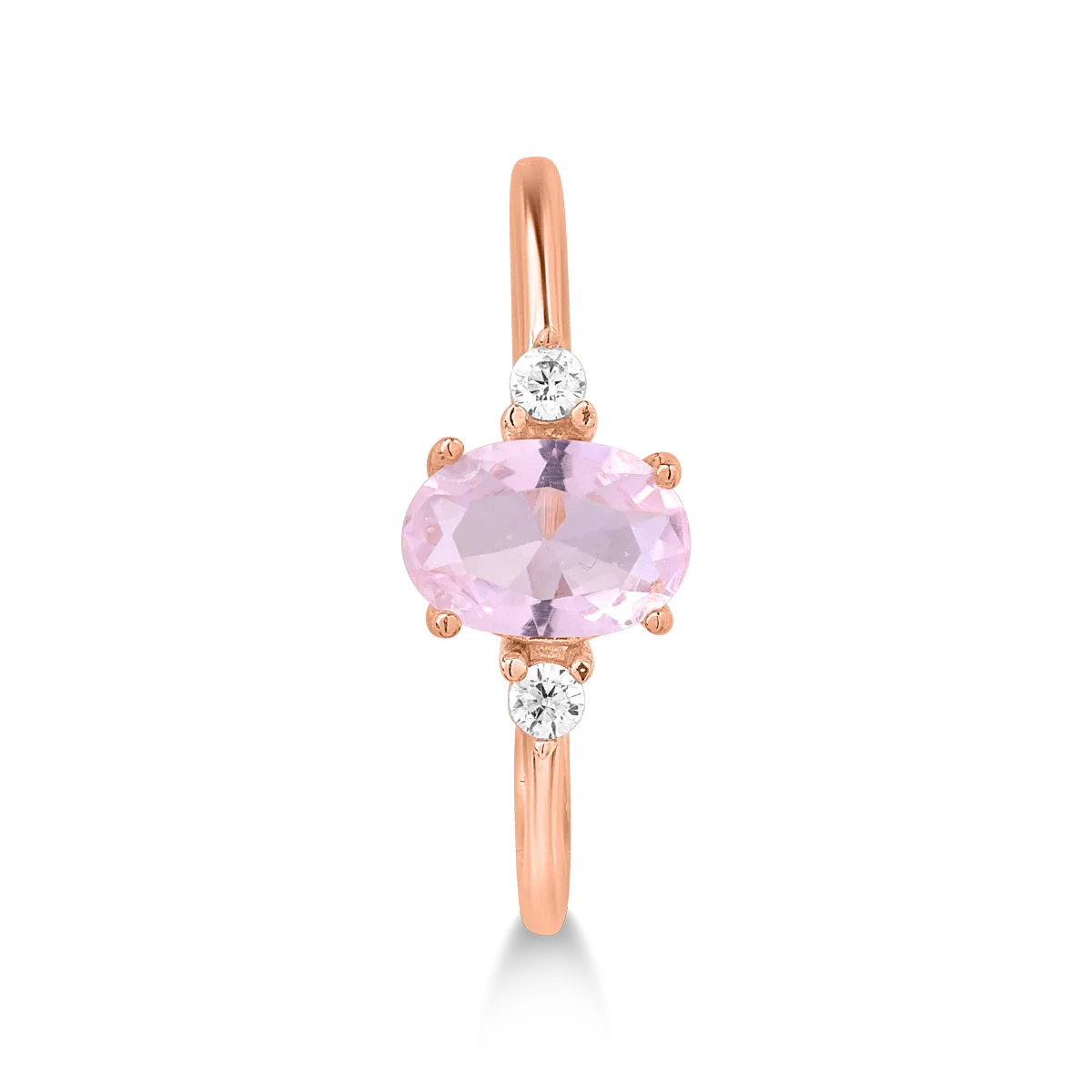 Rose gold ring