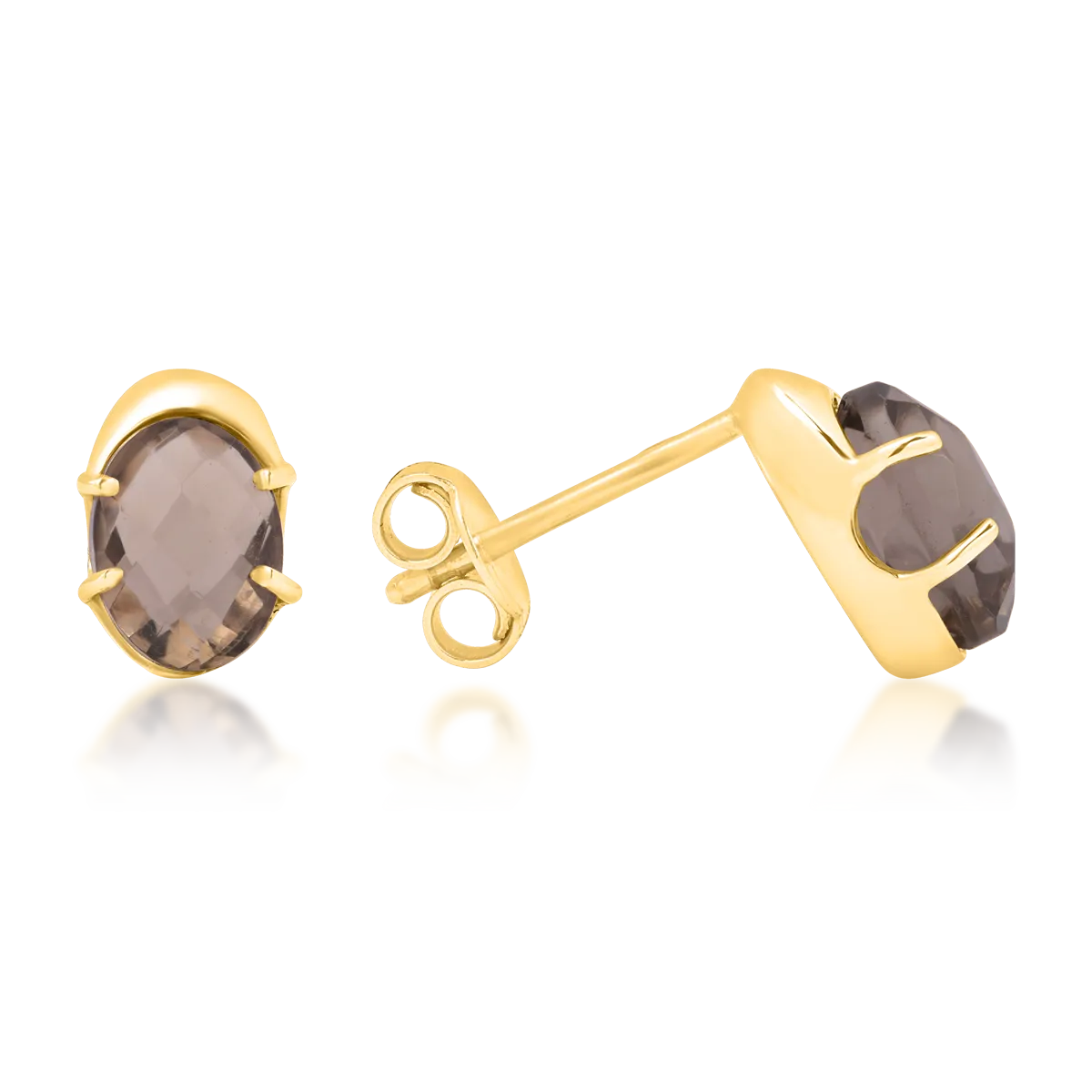 14K yellow gold earrings