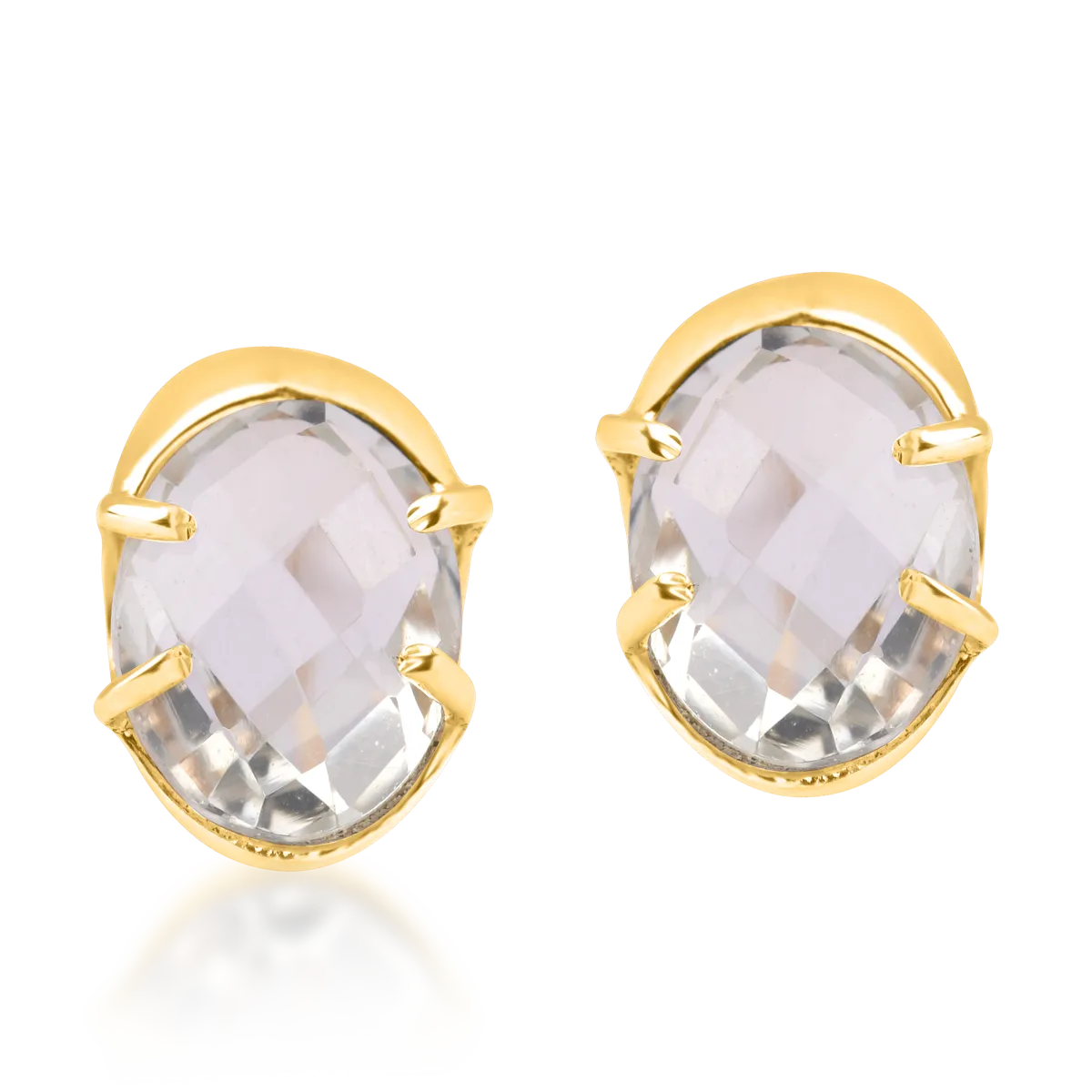 14K yellow gold earrings