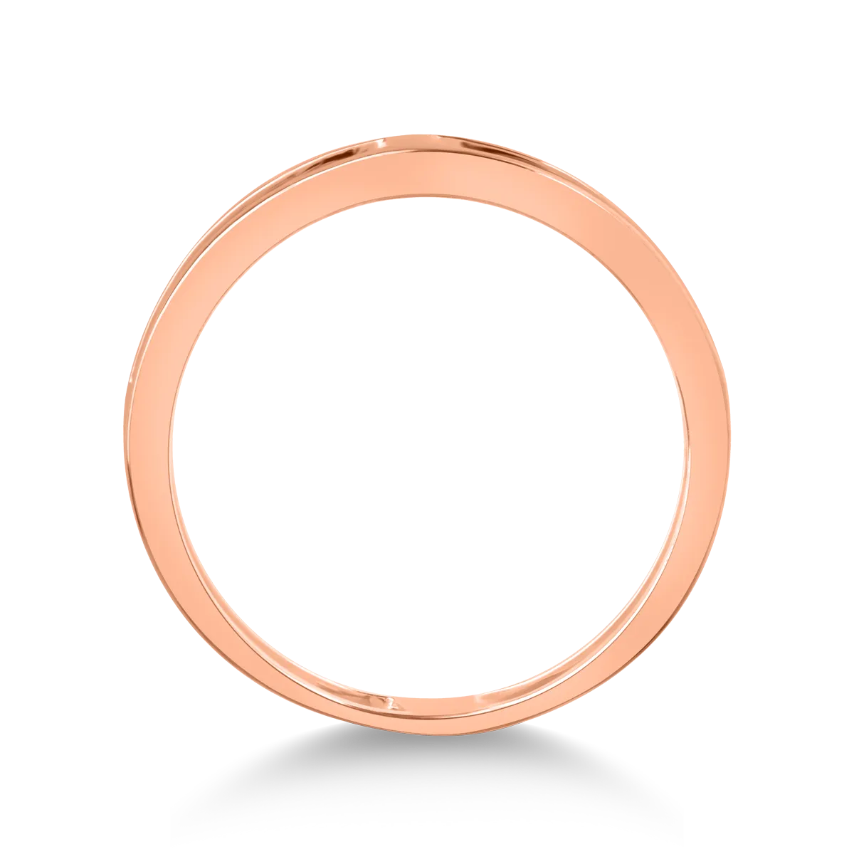14K rózsaarany gyűrű