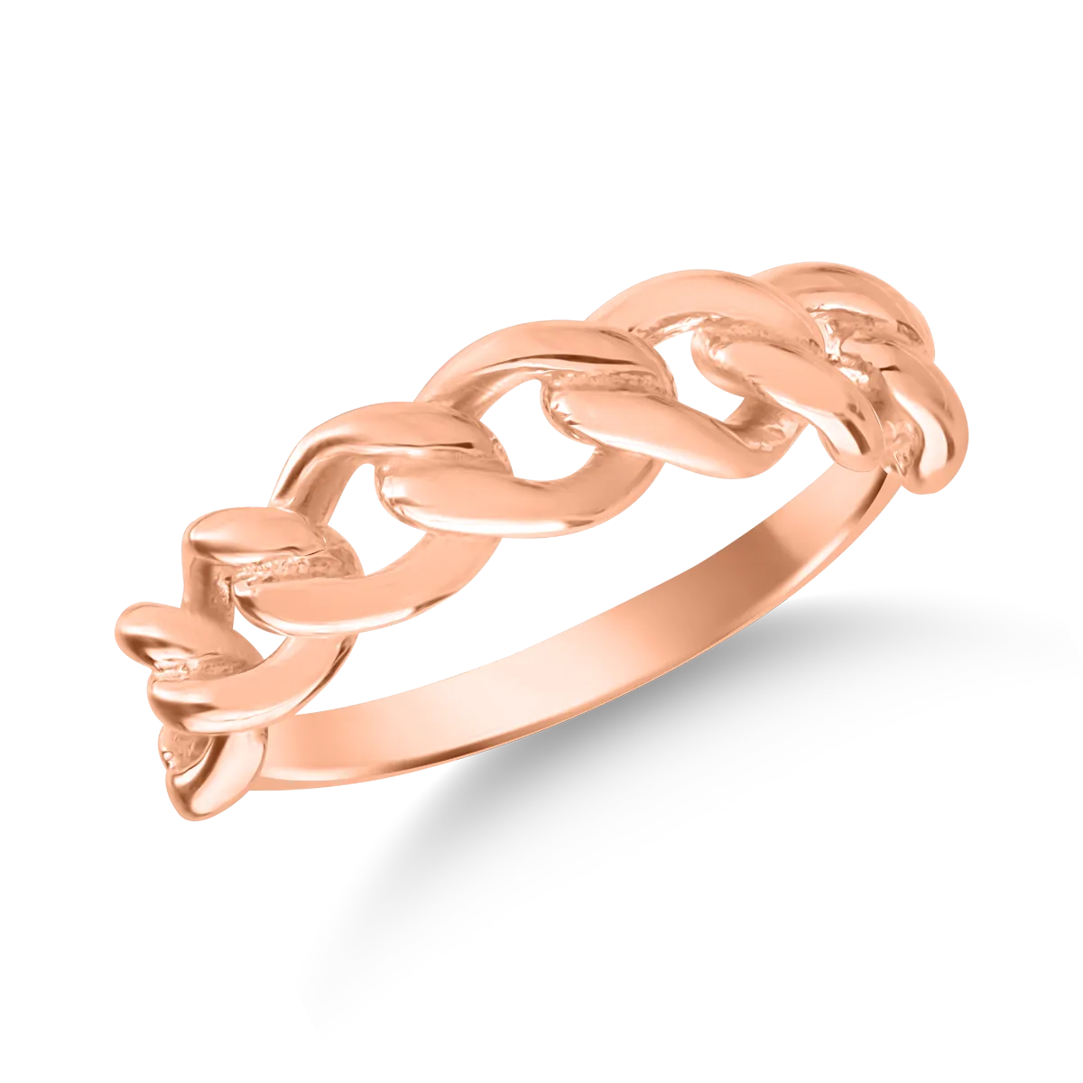 14K rose gold ring