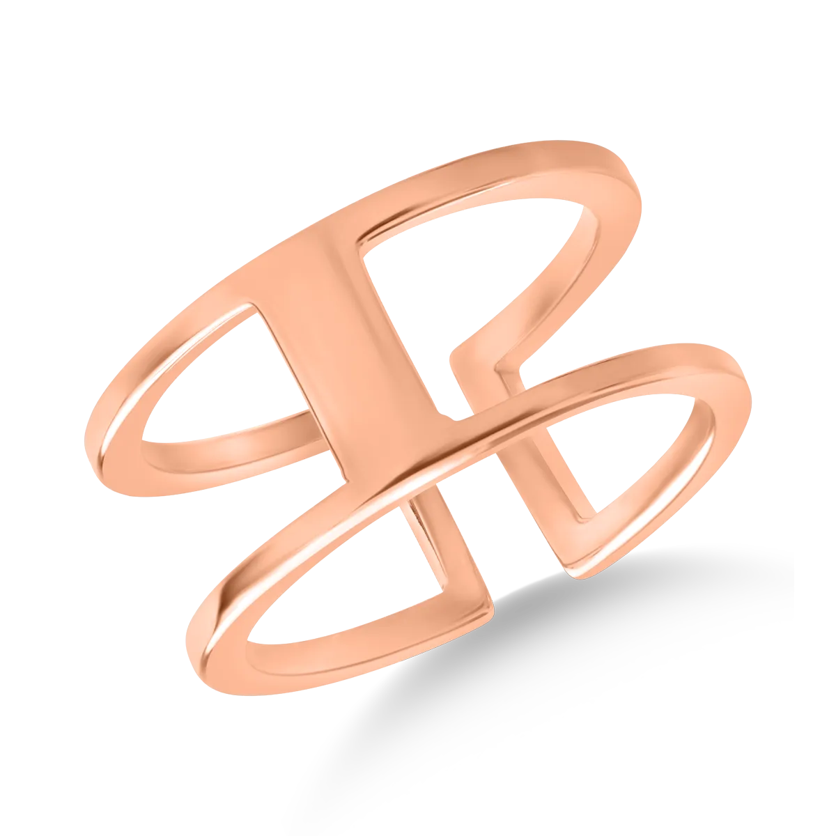 14K rose gold ring