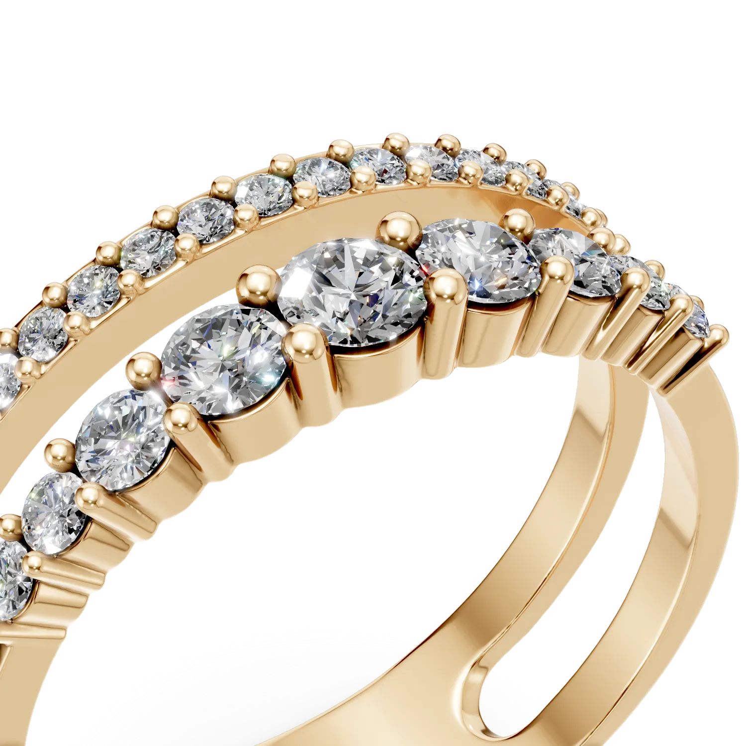 14K yellow gold ring