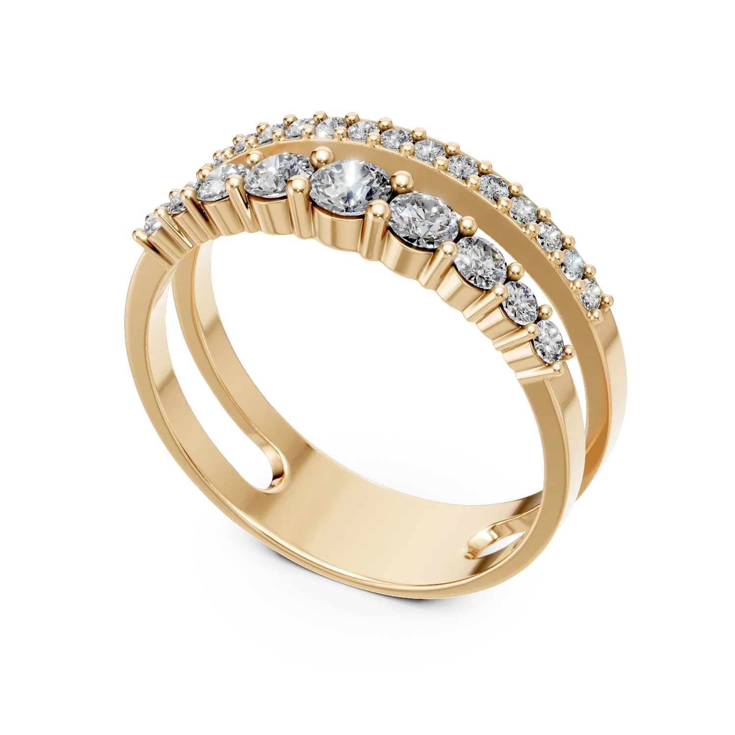 14K yellow gold ring