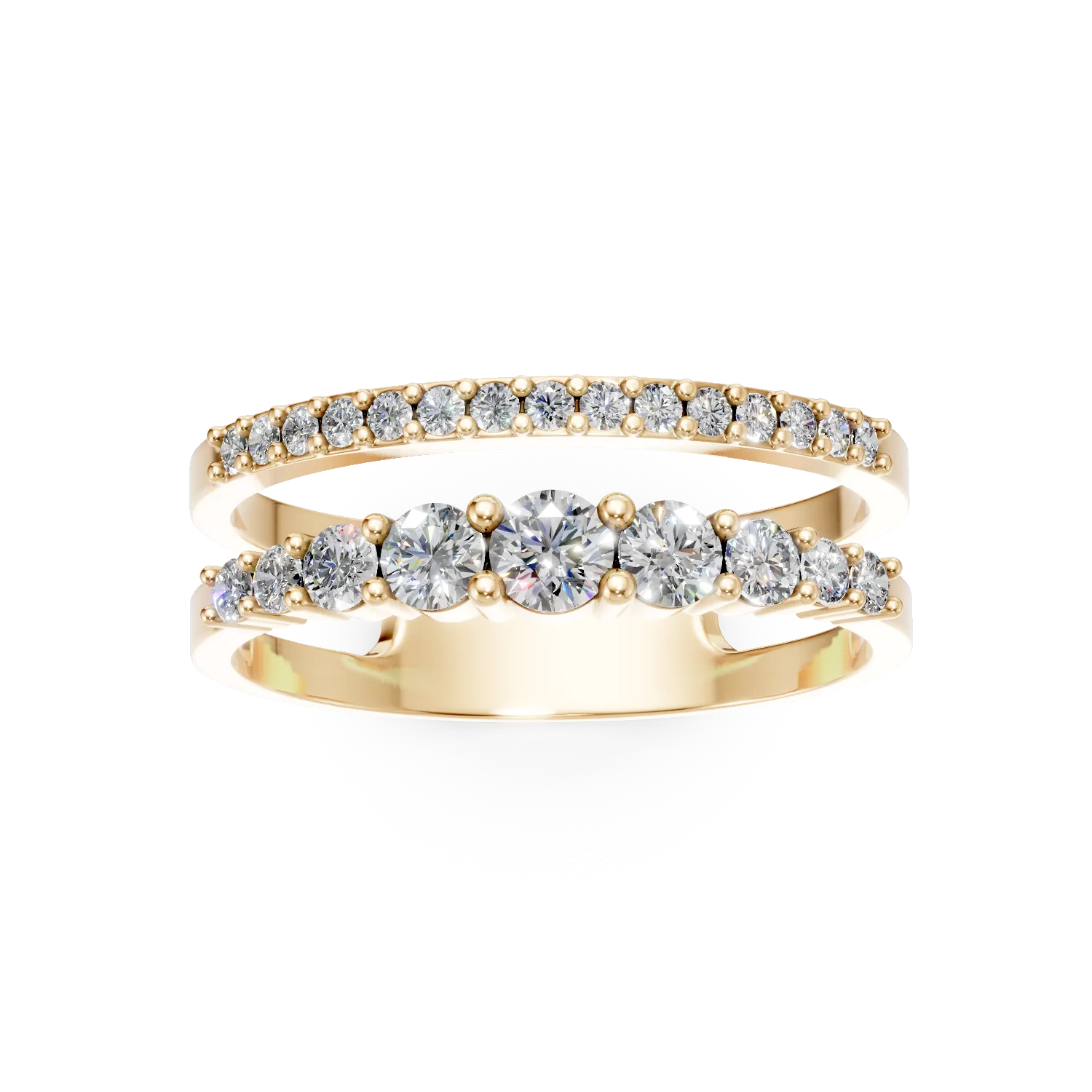 14K yellow gold ring