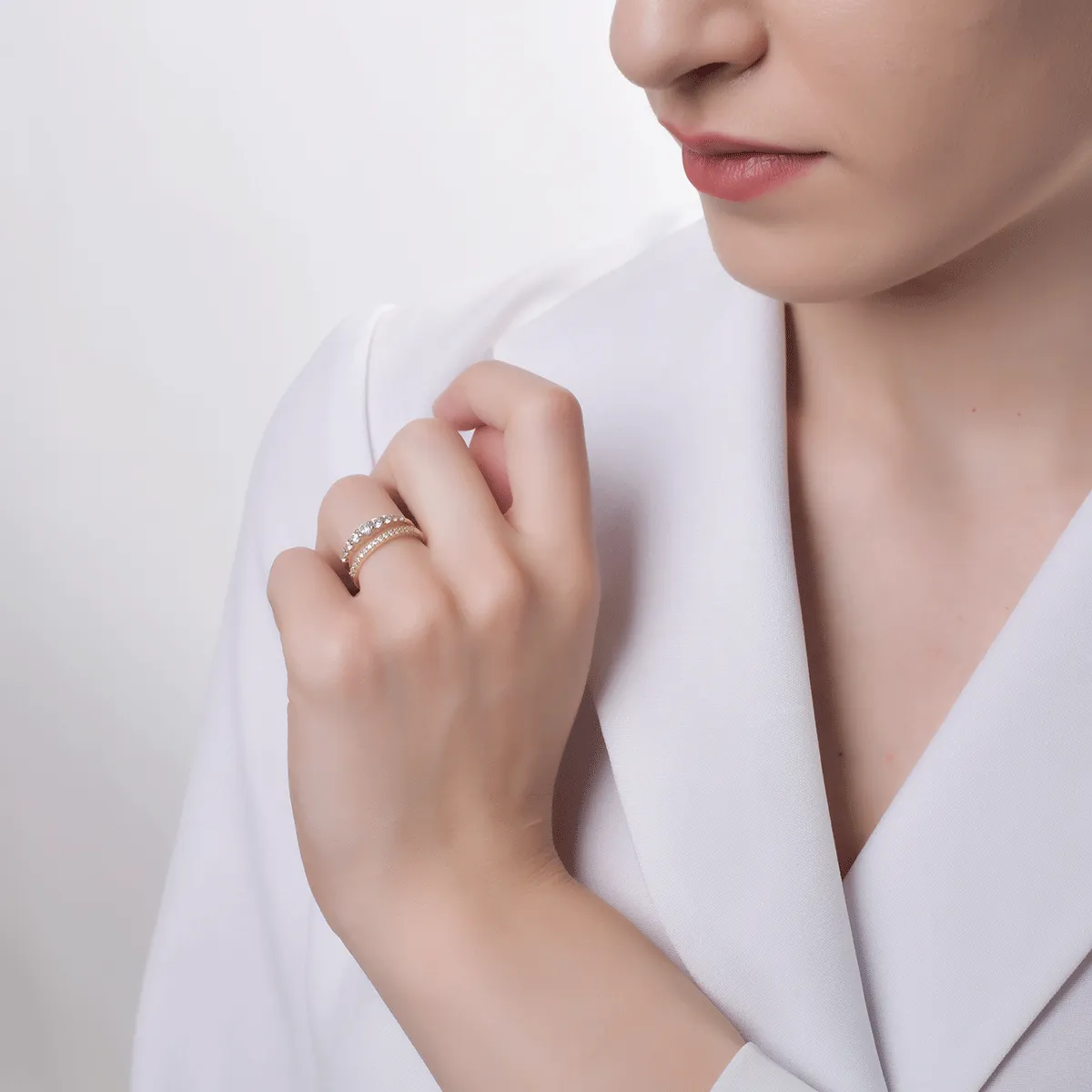 14K yellow gold ring