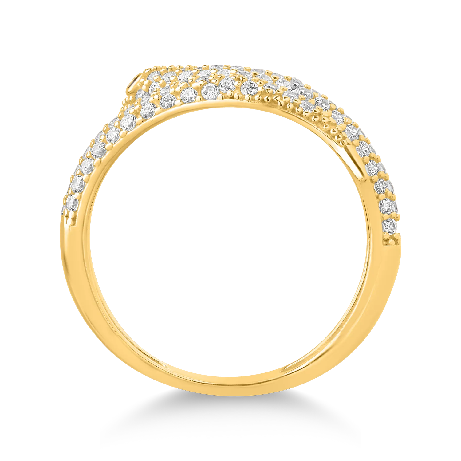 14K yellow gold ring