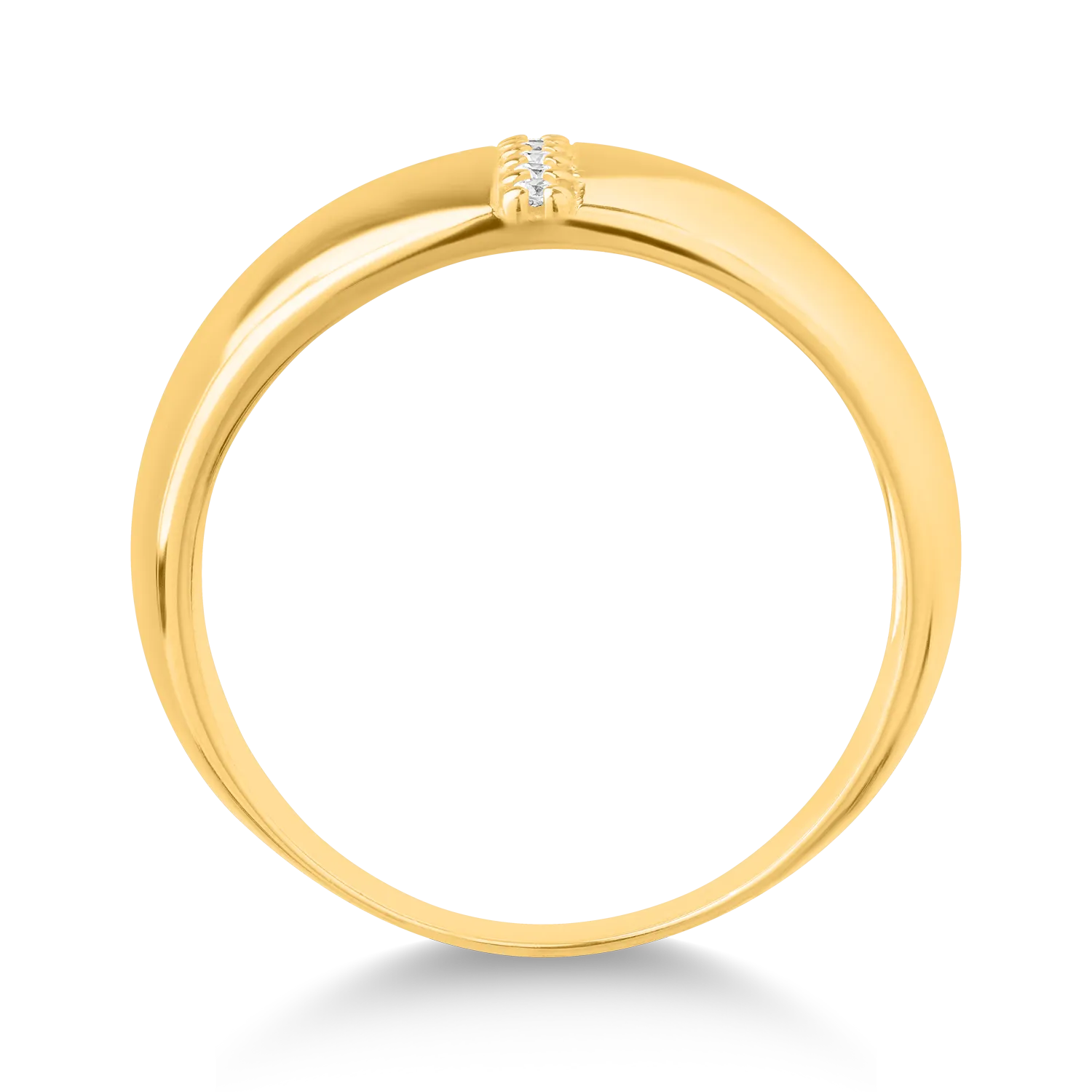14K sárga arany gyűrű