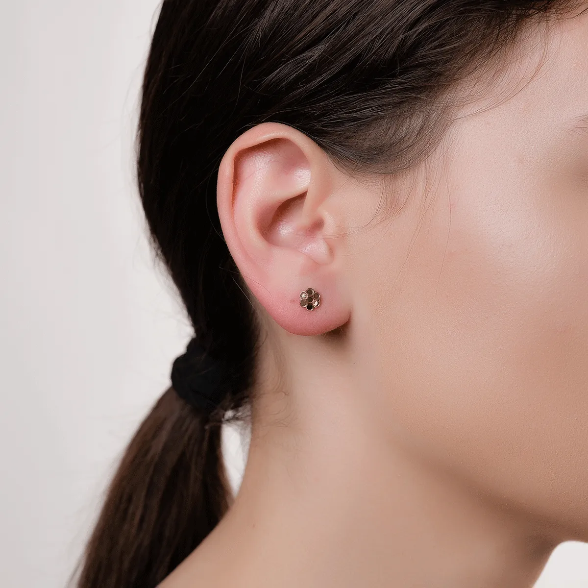 14K rose gold earrings