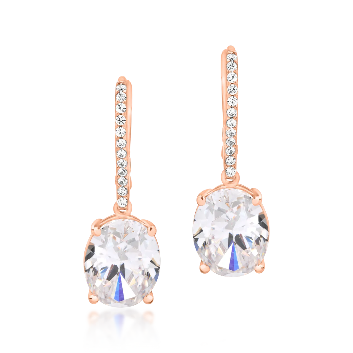 14K rose gold earrings