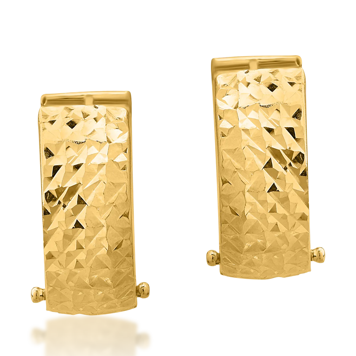 14K yellow gold earrings