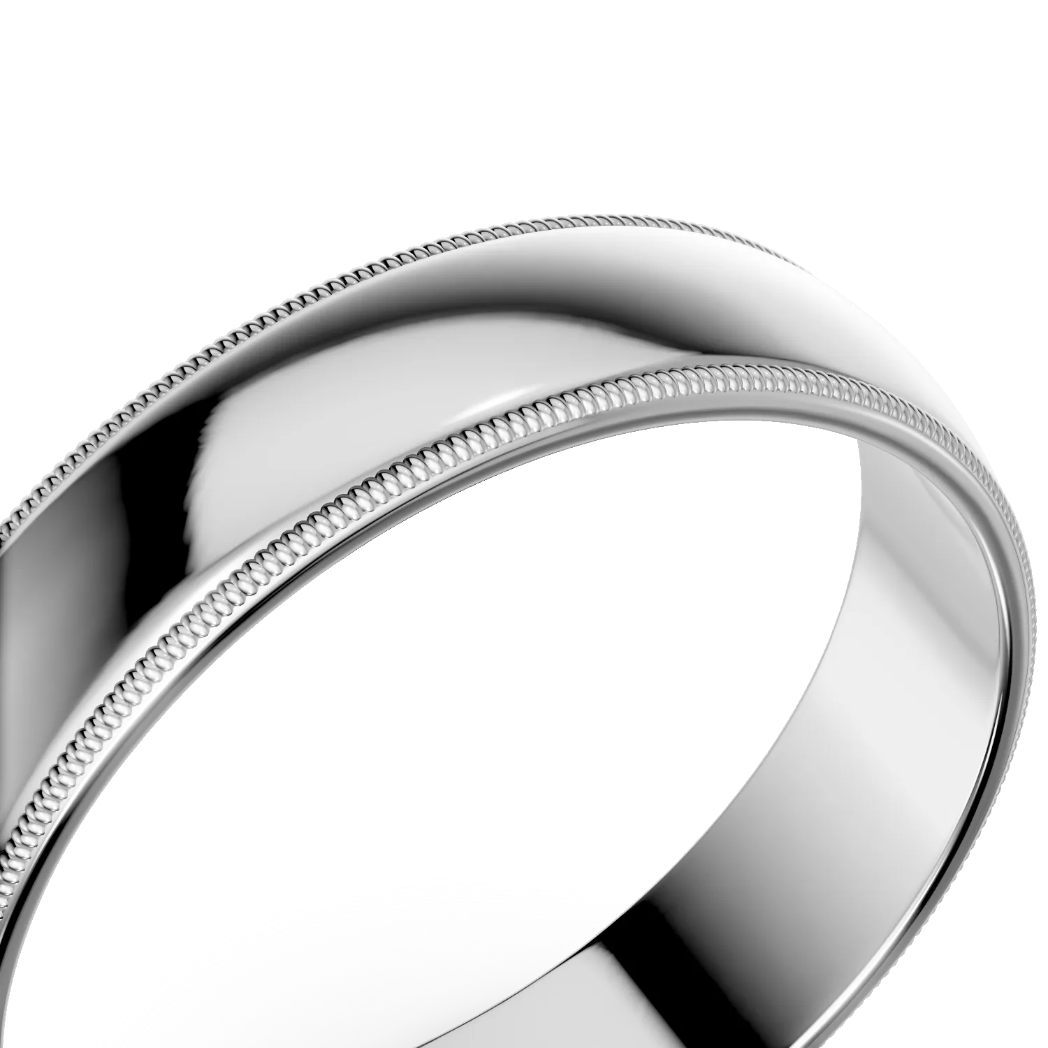 MILLGRAIN LIGHT 4mm златна халка за нея