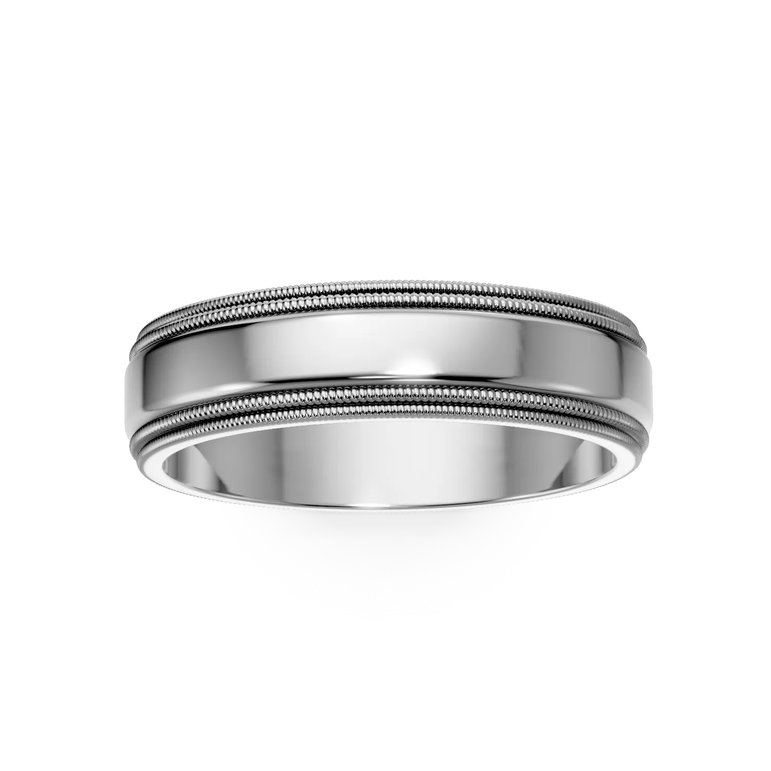 DOUBLE MILLGRAIN 6mm златна халка за нея