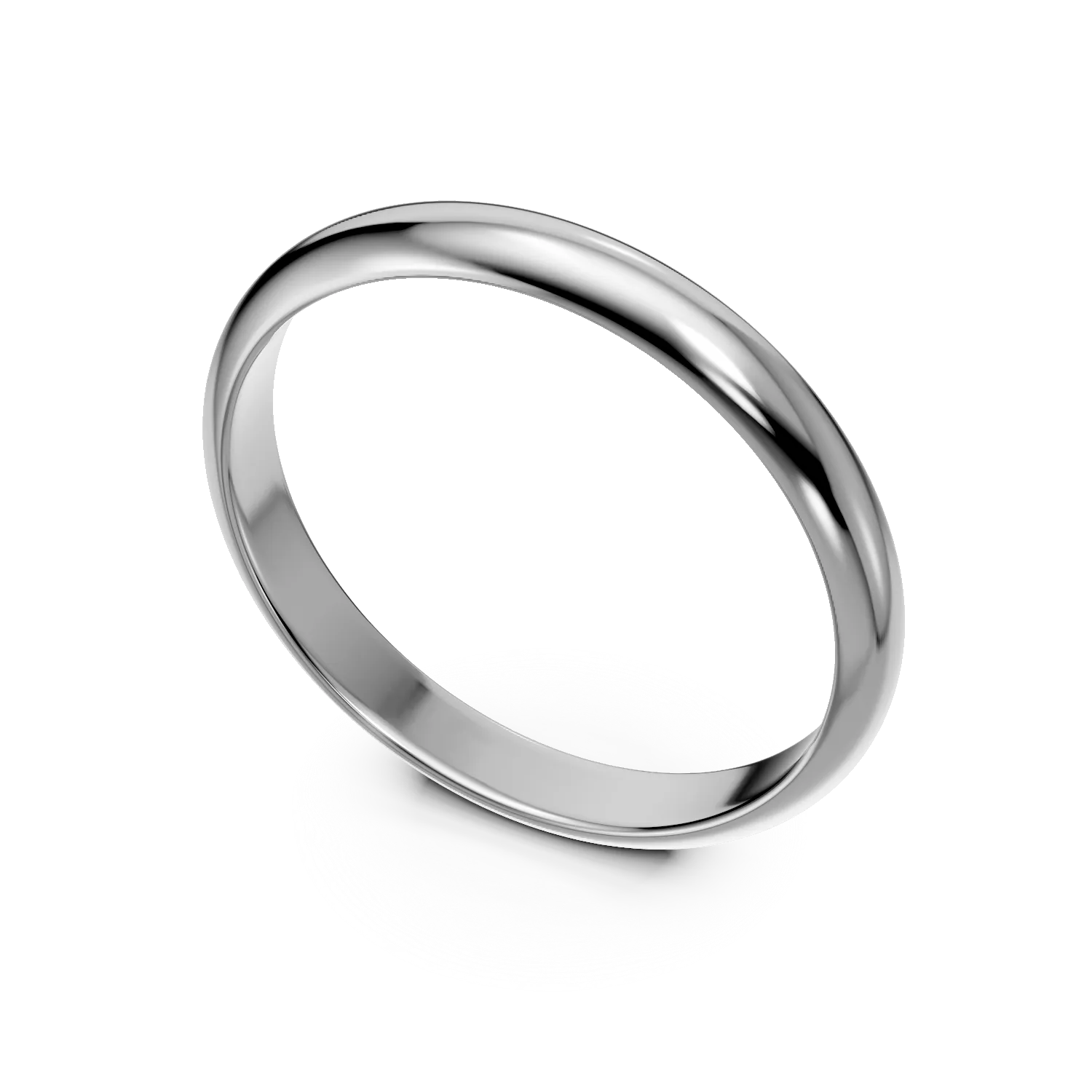 HALF ROUND 3mm златна халка за нея