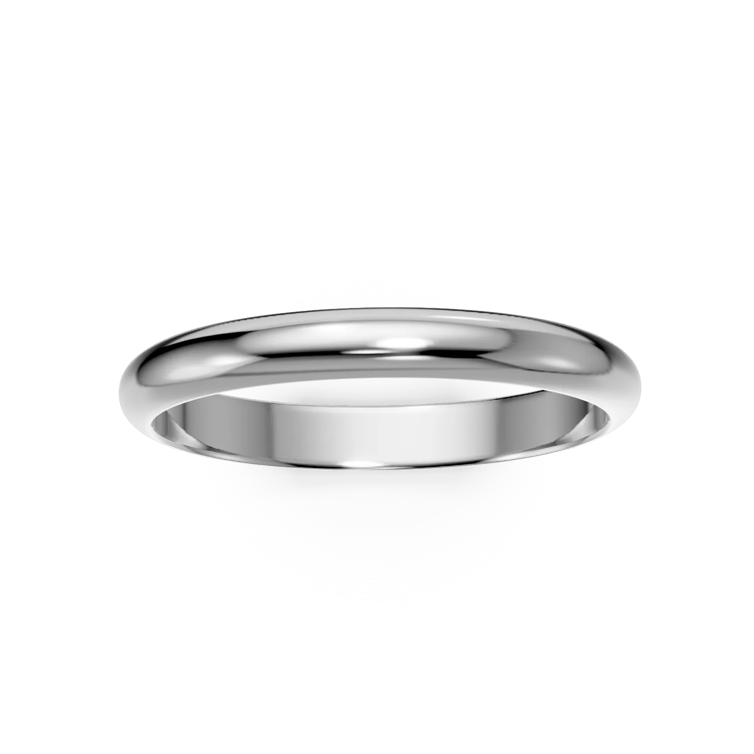 HALF ROUND 3mm златна халка за нея