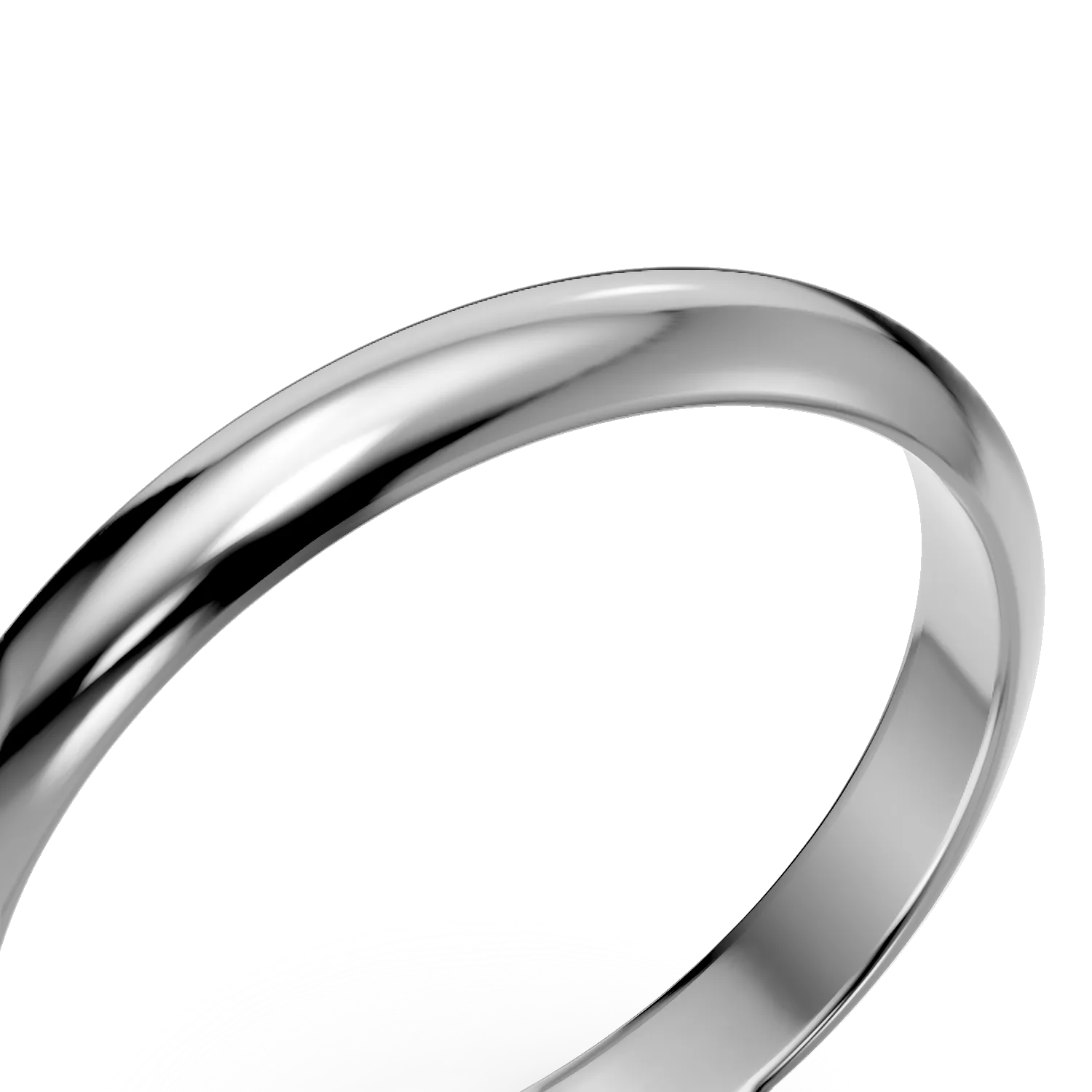 HALF ROUND 3mm златна халка за нея
