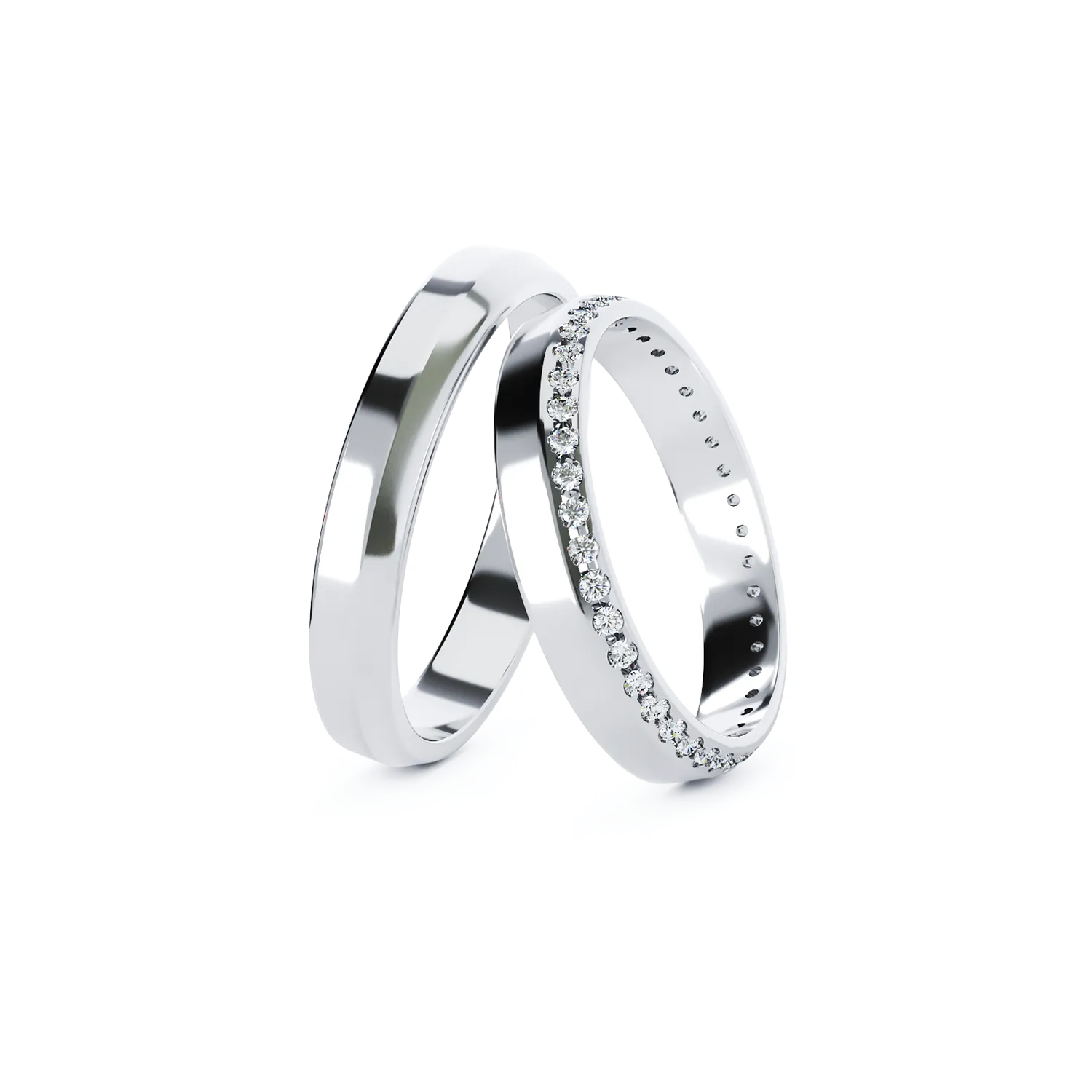 BLISS gold wedding ring