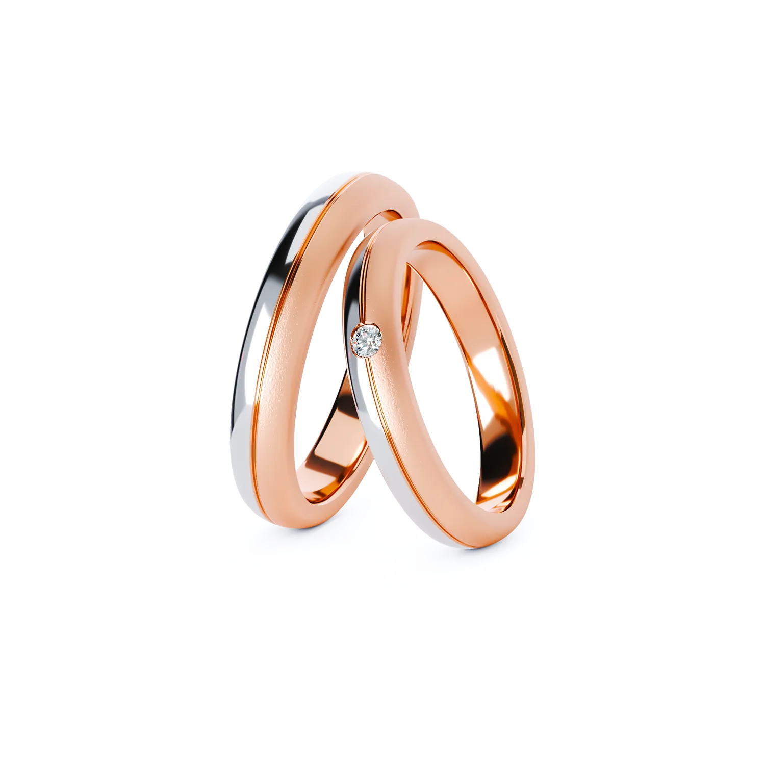 CLEO gold wedding ring