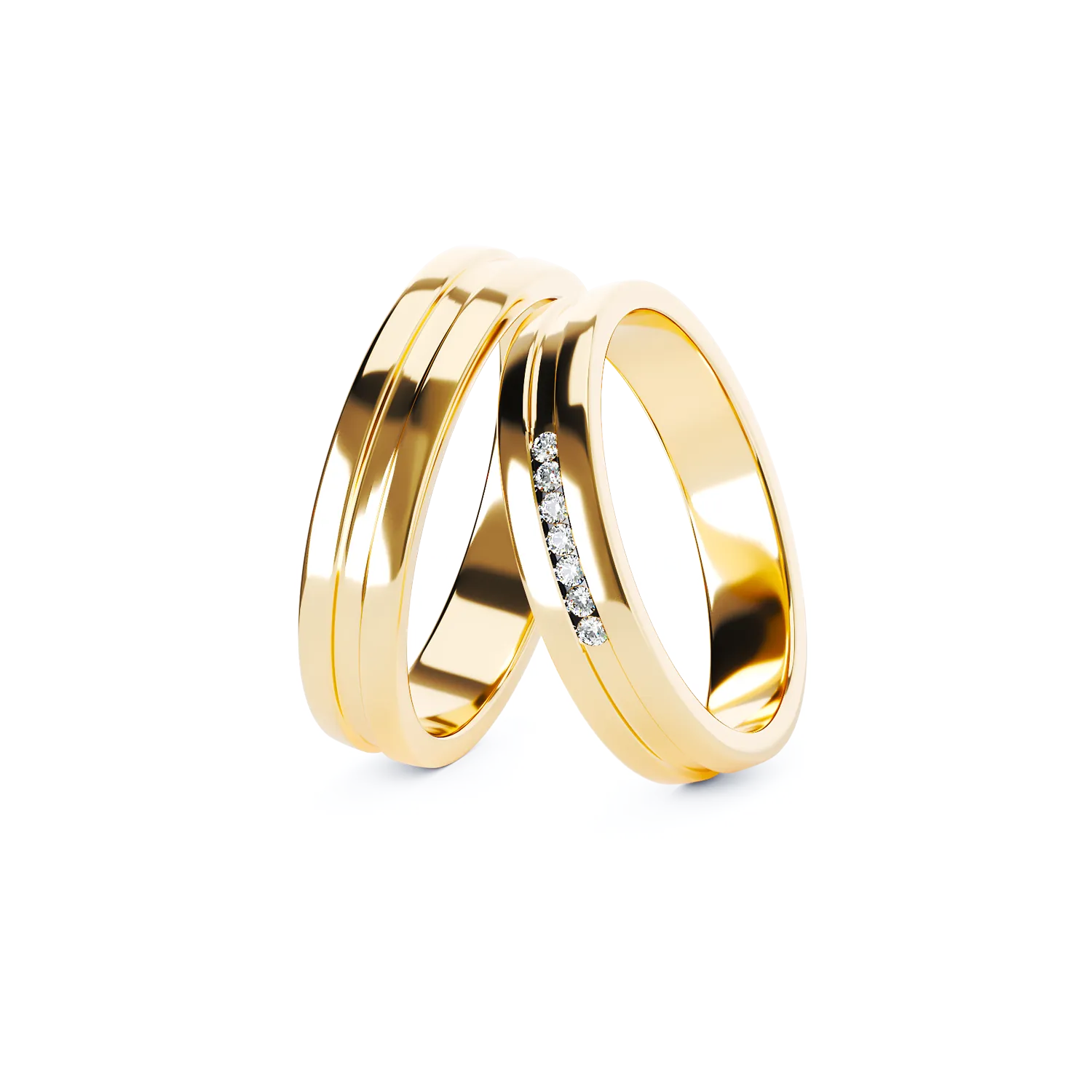 CAMILLE arany jegygyűrű