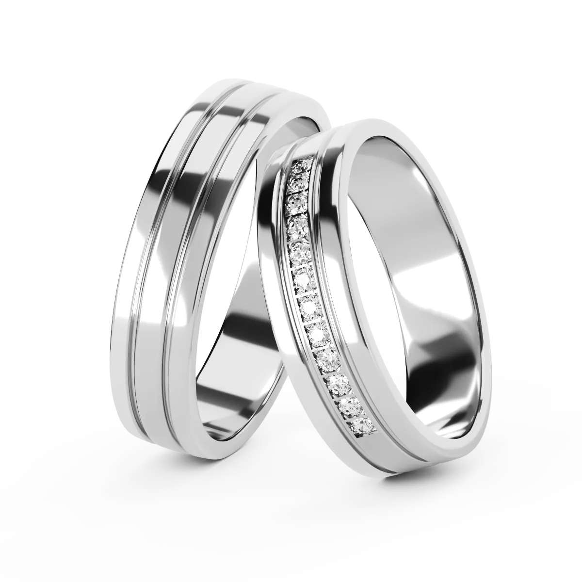 CHERIE gold wedding ring