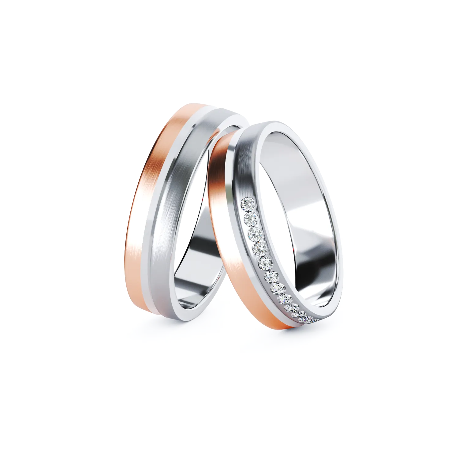 CHEER gold wedding ring
