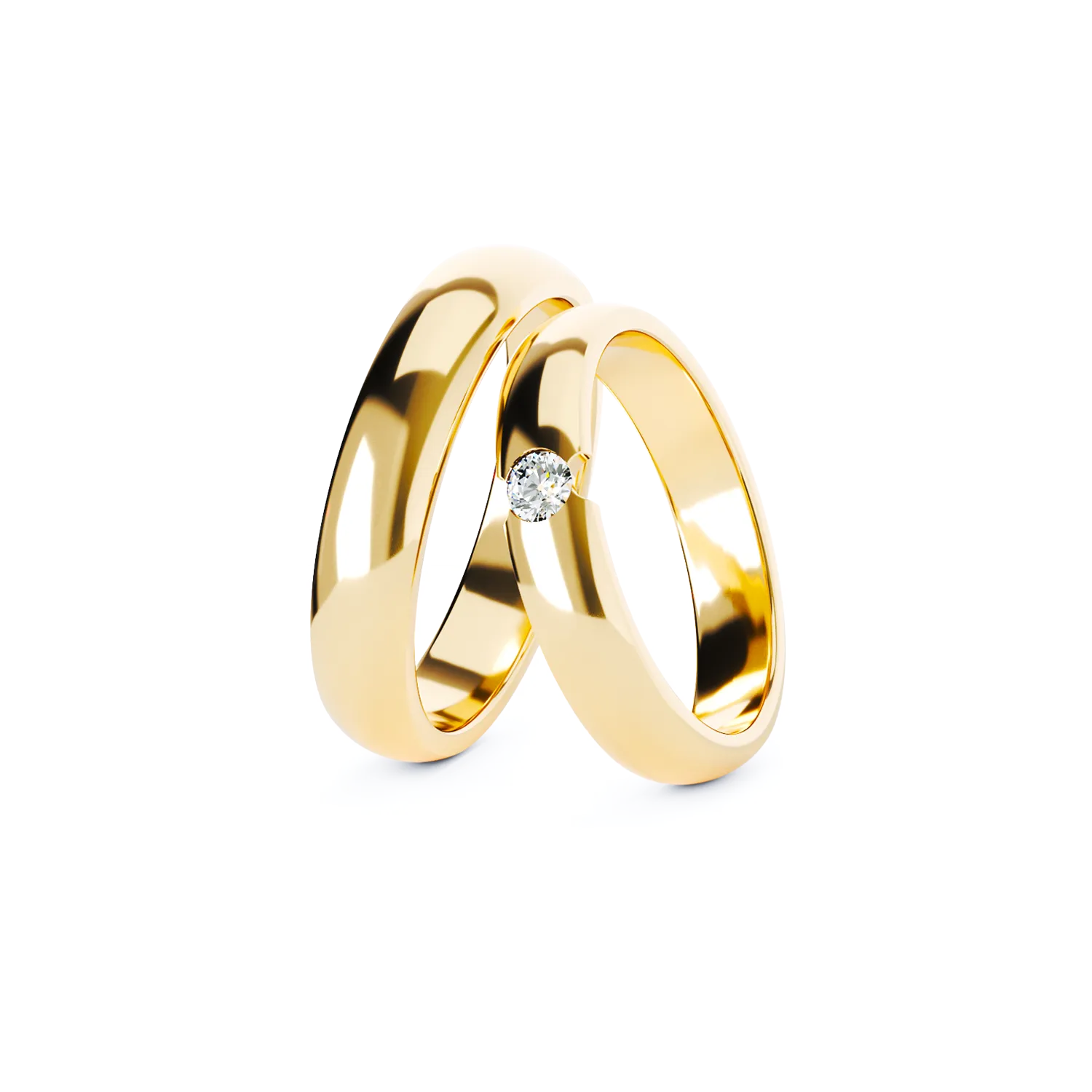 CALLIE gold wedding ring