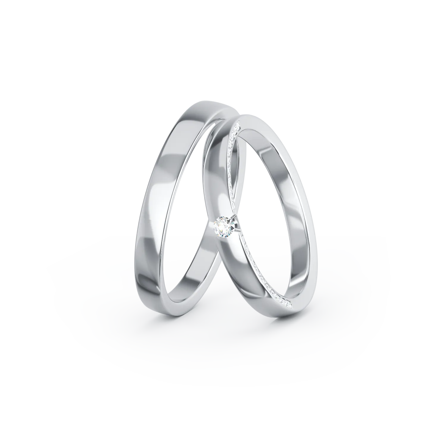 COSETTE gold wedding ring