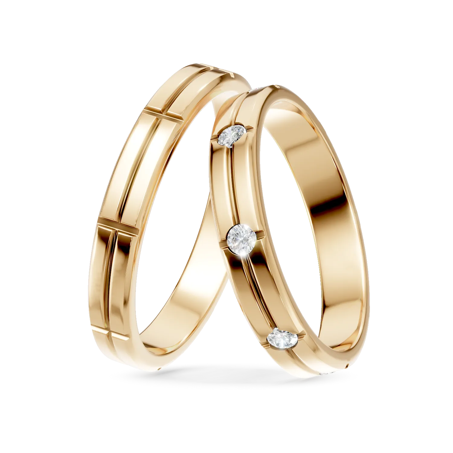 TEI-CIEL gold wedding ring