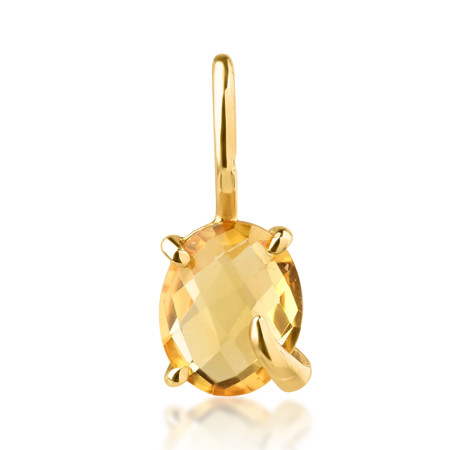 14K yellow gold pendant