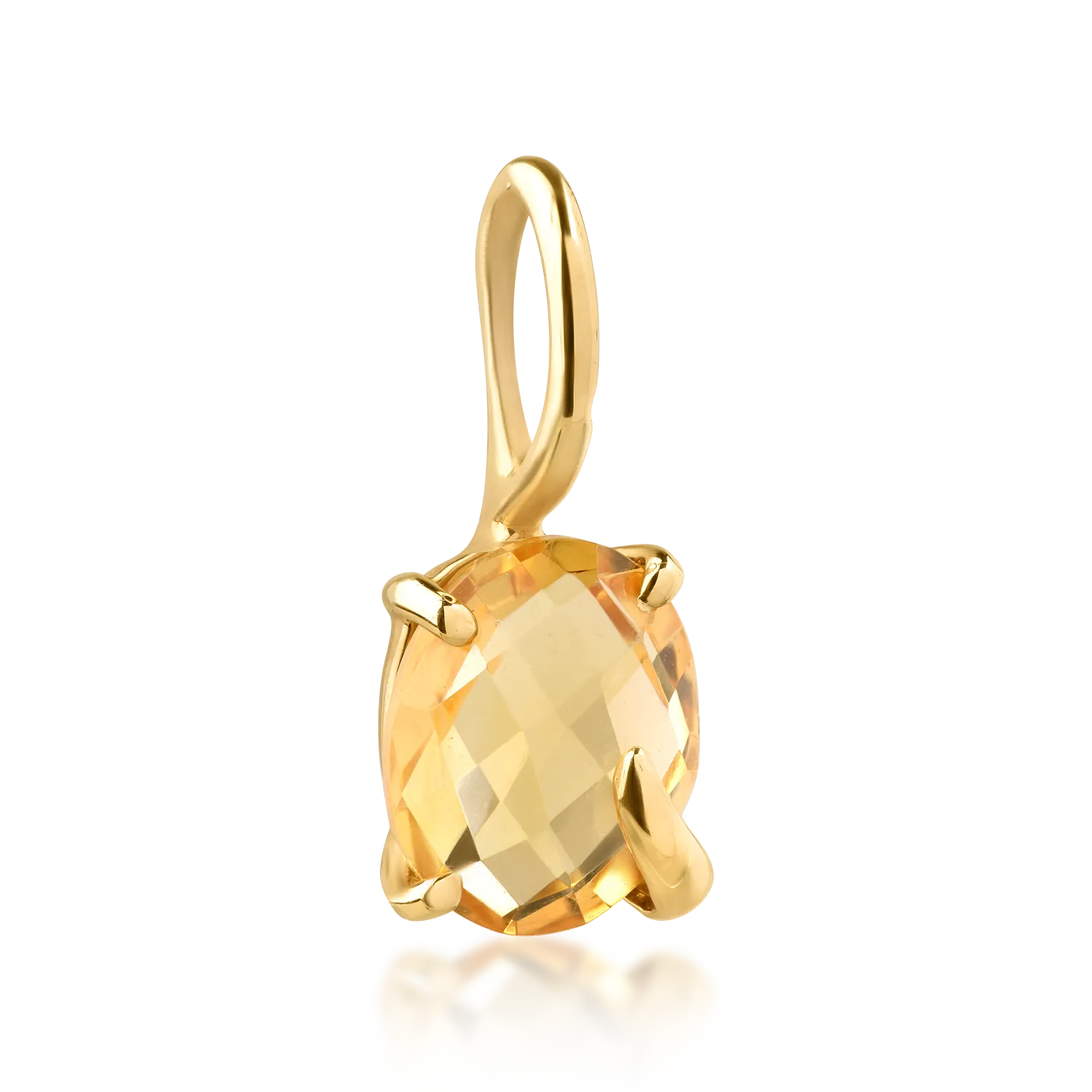 14K yellow gold pendant