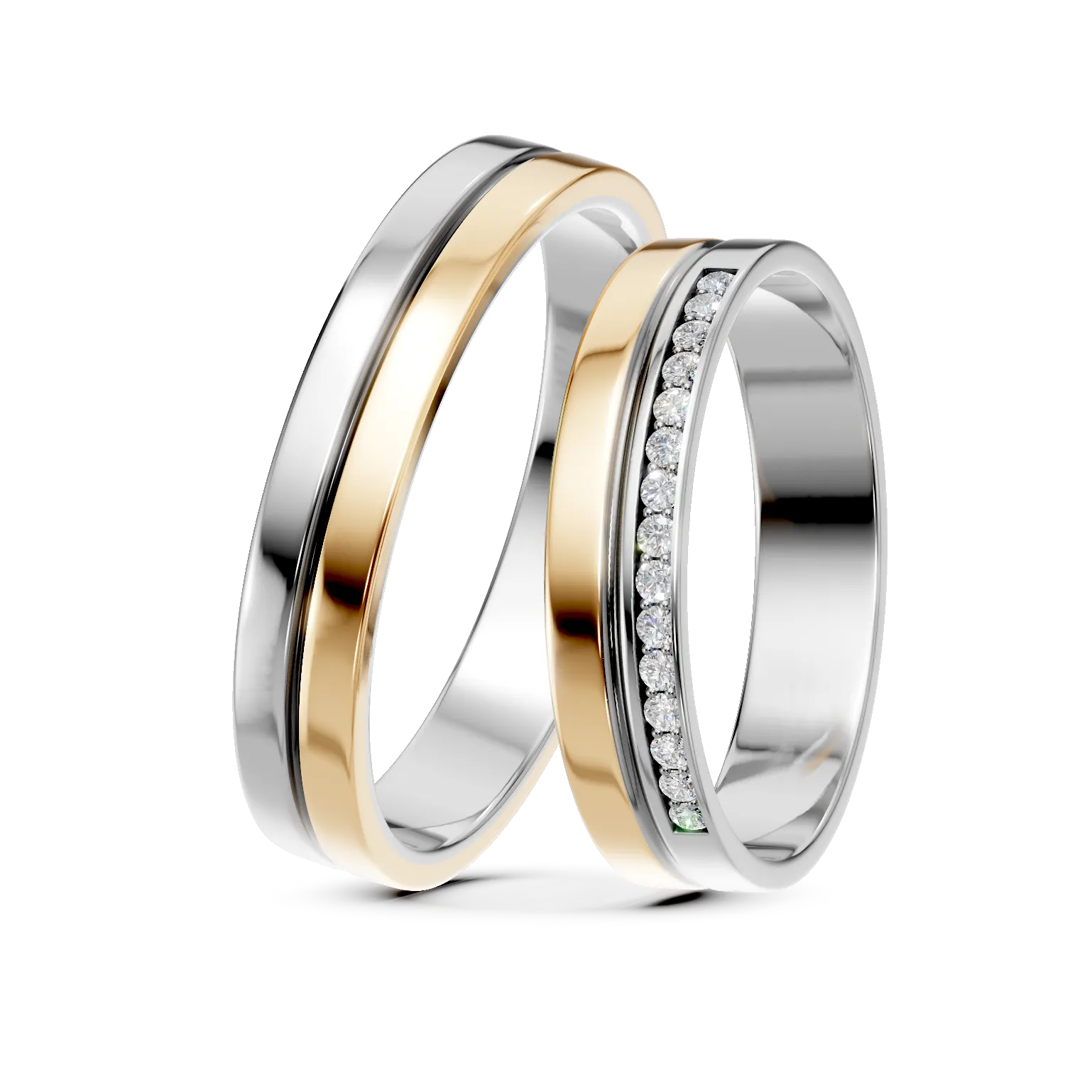 TEI-COEUR gold wedding ring