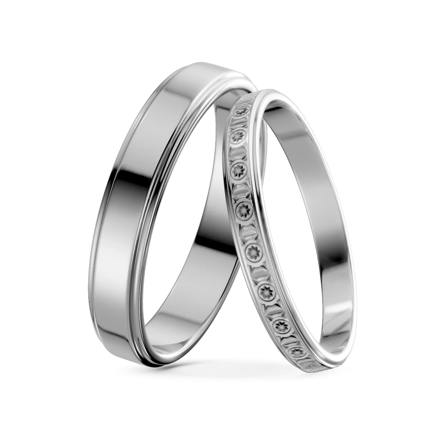 TEI-CHARME gold wedding ring