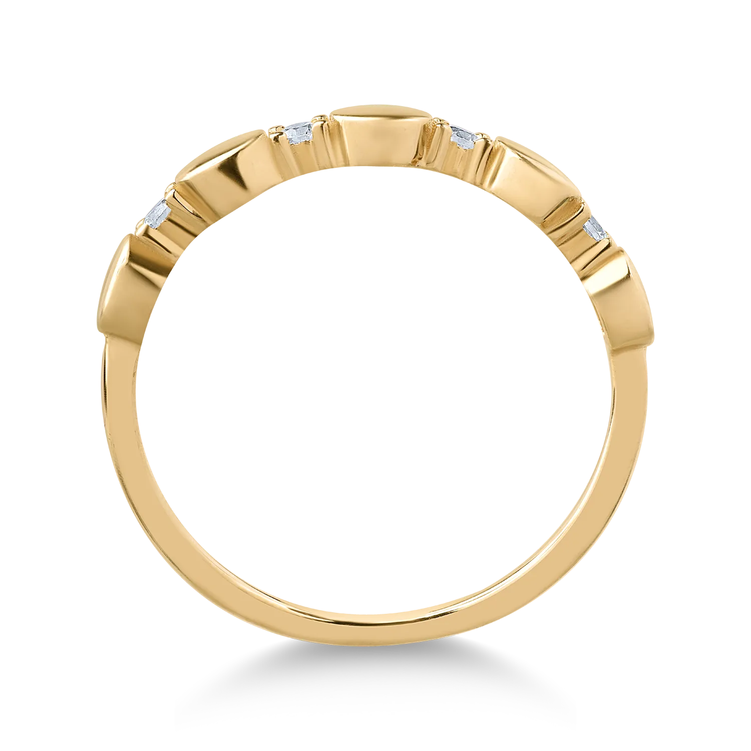 14K yellow gold ring