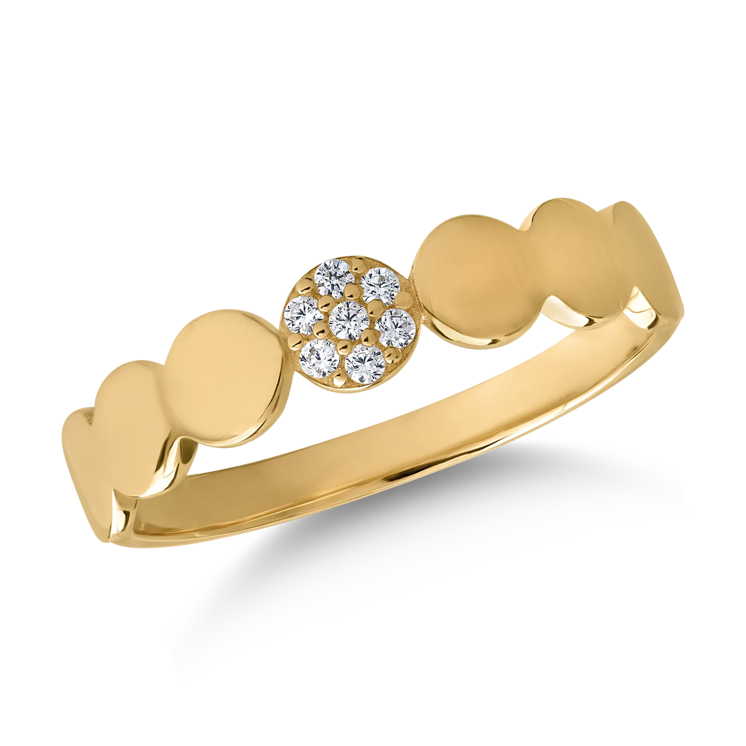 14K yellow gold ring