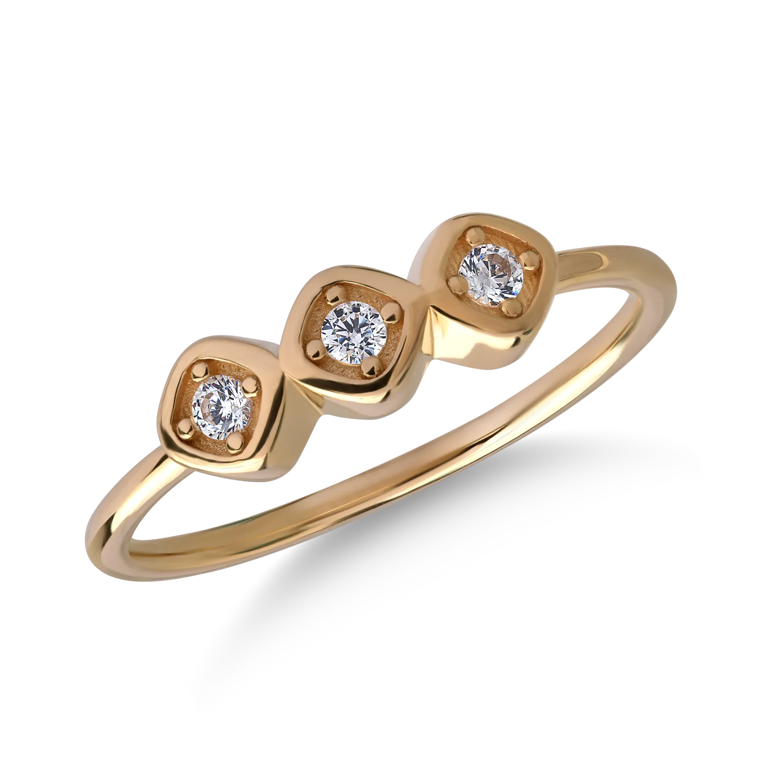 14K yellow gold ring