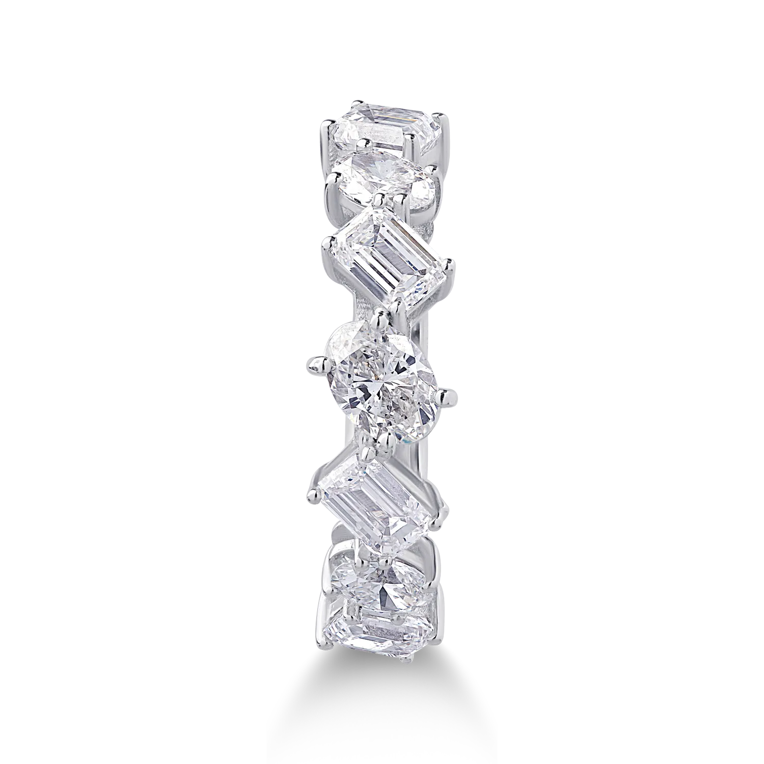 Пръстен от бяло злато 18K с диаманти 2.04ct