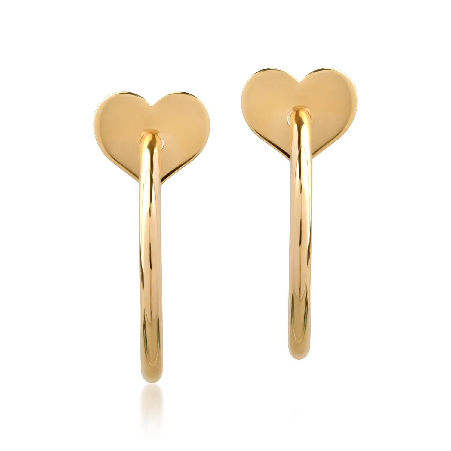 14K yellow gold earrings