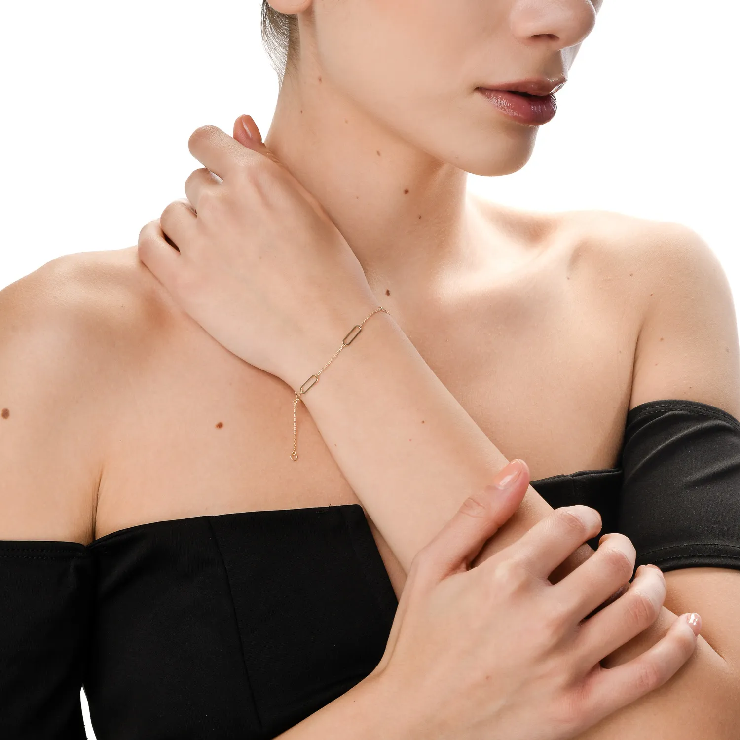 14K sárga arany karkötő