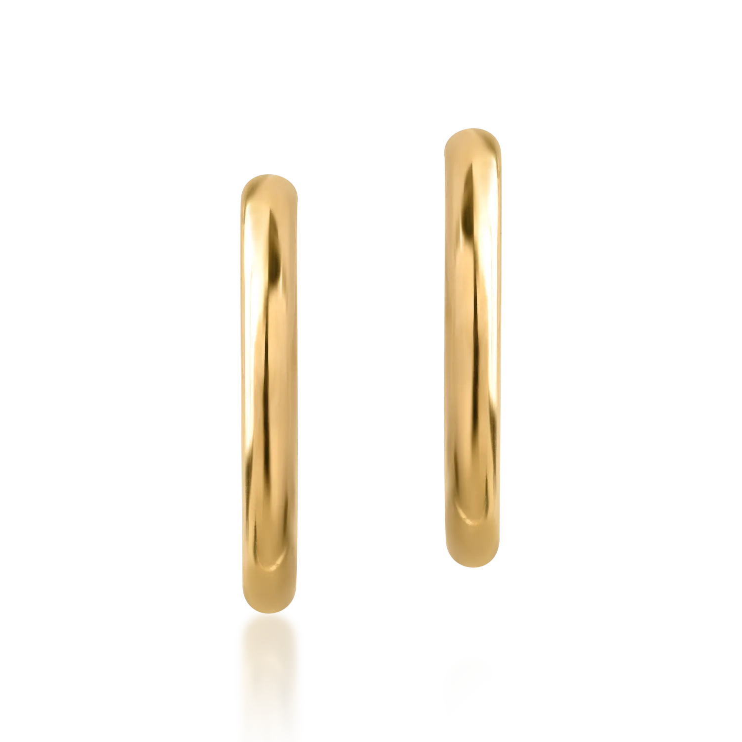Cercei din aur galben de 14K - 1 | YEO