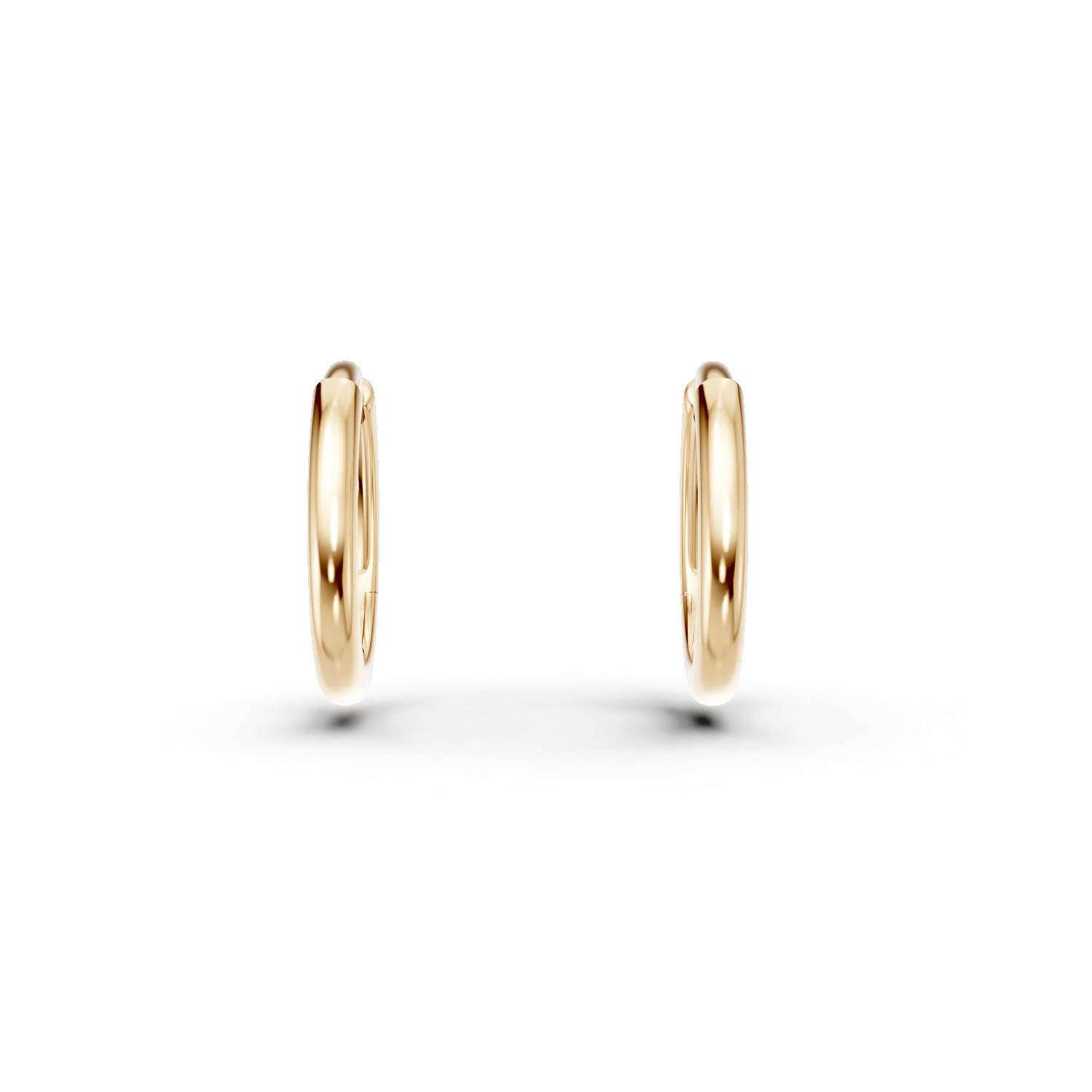 14K yellow gold earrings